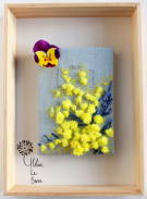 Helene Le Berre 刺しゅう Kit de Broderie "MIMOSA" - Embroidery Kit "MIMOSA" キット フランス 刺しゅう 