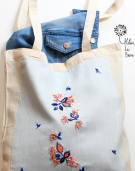 Helene Le Berre 刺しゅう Embroidery Kit "Blue MELON" - Embroidery Kit "Blue MELON" キット フランス 刺しゅう 